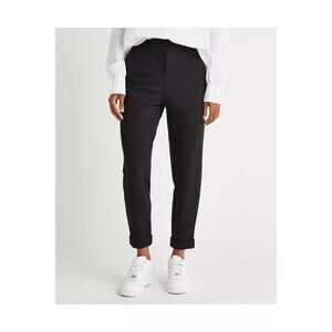 Splendid x Cella Jane Fitted Trouser Black Dress Pants Wool Blend Size Medium